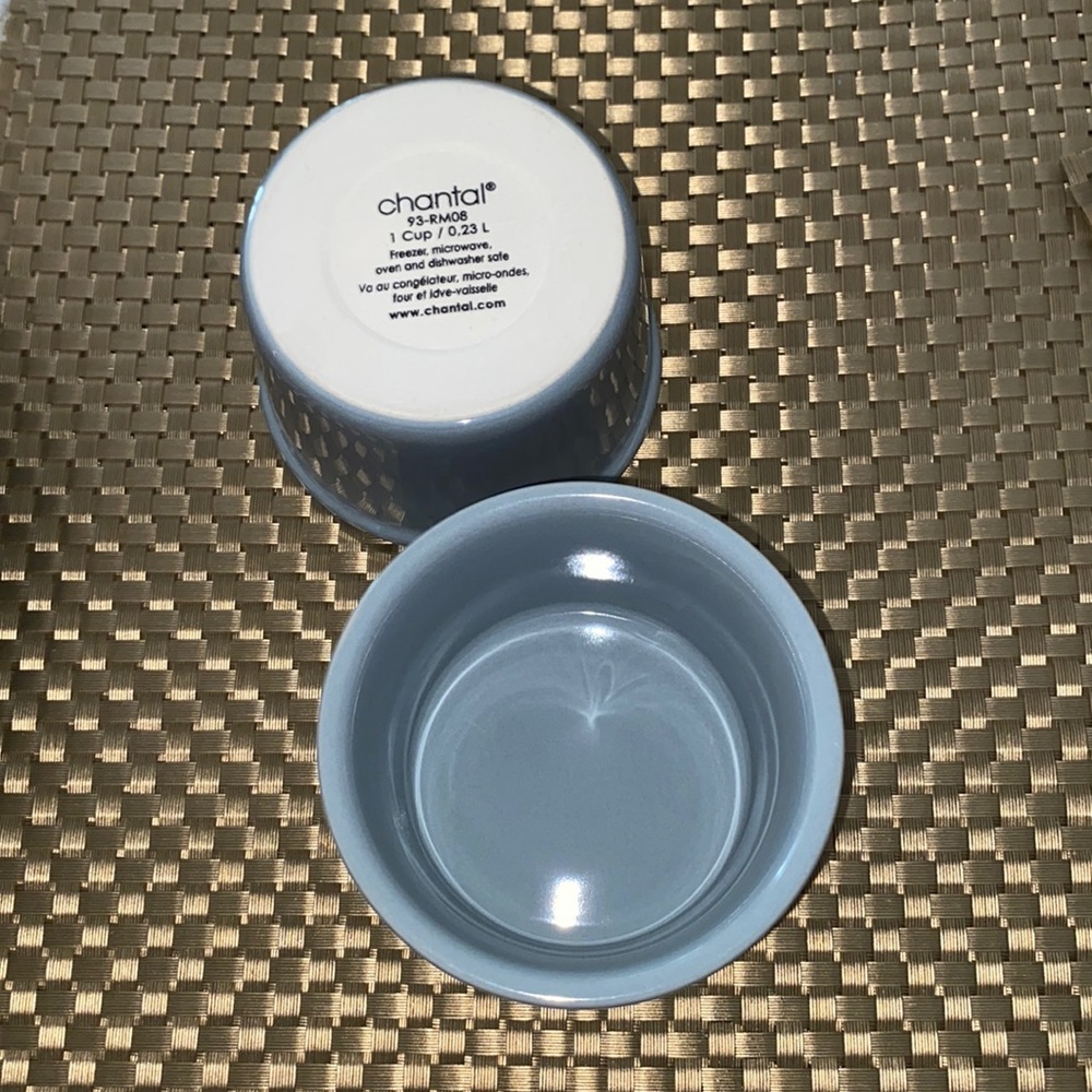 Chantal 1-Cup Stackable Individual Ramekin Set Of 2